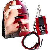 Zado - leren enkelboeien (rood)