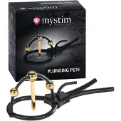 Mystim - elektro penisstimulatie - Plunging Pete - siliconen