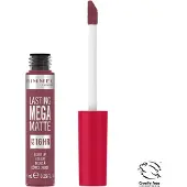 Rimmel 1+1 gratis: Lasting Mega Matte Liquid Lipstick Ravishing Rose 900 7.4 ml