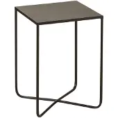 J-Line bijzettafel kruis frame metaal 35x35x50.5cm