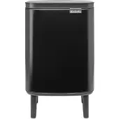 Brabantia 227141 Bo Hi Afvalemmer 7L - Matt Black