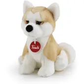 Trudi Knuffel Akita Ascanio 19 Cm Lichtbruin/wit