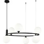 Maytoni MOD013PL-06B, 6 lampen, fitting G9, IP20, wit