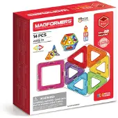 Magformers Basic Set- bouwset 14 stuks- magnetisch speelgoed- speelgoed 3,4,5,6,7 jaar jongens en meisjes– Montessori speelgoed- educatief speelgoed- constructie speelgoed