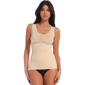 Magic bodyfashion Shapingtop 'Tone Your Body' beige / wit