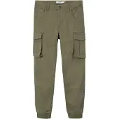 Name It Kids Broek 'Bamgo' olijfgroen