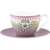 Pip studio Kop & Schotel Lily & Lotus Tiles Lilac 280 ml