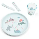 Done by Deer Celebration Tableware Transparant