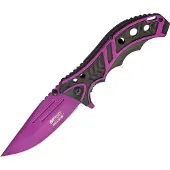 Mtech Linerlock Black/Purple A/O