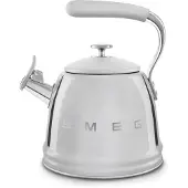 Smeg Fluitketel 2,3L 'Steel' WKF01SS