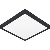 Eglo Led Plafonniere Fueva 6 Vierkant Zwart 29x29cm