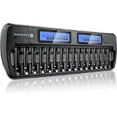 EverActive 16 Herbruikbare Batterijen Professionele Lader NC-1600 - Batterijlader
