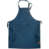Sagaform Aron denim schort 70x90 cm Blauw