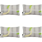 Madison sierkussen tess purple ca. set van 4