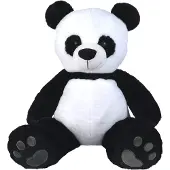 Simba Nicotoy Panda Beer RECYCLED - Speelgoed - 66 cm - Pluche - Bruin- Alle leeftijden - Knuffel