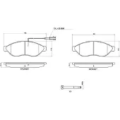 Brembo P 23 200 Remblokken