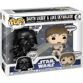 Funko POP! Star Wars-bubble Vader & Luke Figure Zwart Kinderen