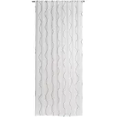 Elbersdrucke Gordijn met verborgen lussen Curve 255x140 cm wit-grijs
