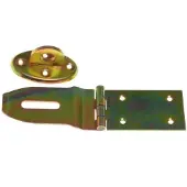 Online Deurbeslagshop Kist overval voor hangslot 45x170 geel verzinkt