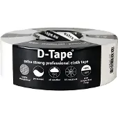 Deltafix Tape permanent wit 50mmx50m