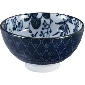 Tokyo Design Studio Flora Japonica Rijstkom 30 Cl Crane - Serveerkommen Porselein Blue - 16698