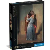 Clementoni - Puzzel - 1000 Stukjes - Het Kussen van Hayez - Puzzel Voor Volwassenen - High Quality Collection