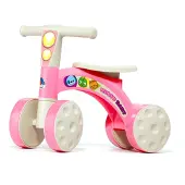 MOLTO Mijn Eerste Roze Loopwagen Met Rubberen Wielen 48x37x18 Cm