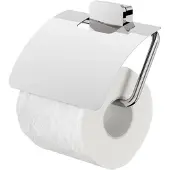 Geesa topaz closetrolhouder met klep chroom