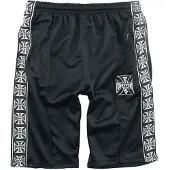 West Coast Choppers - Rockabilly Shorts - Tracksuit Shorts - M tot 4XL - voor Mannen - zwart - Maat 3XL