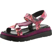 Tamaris Wandelsandalen smaragd / lichtoranje / magenta / rosé