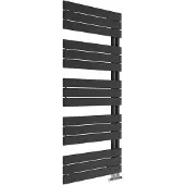 Badstuber Arezzo design radiator 160x60cm mat zwart 700W