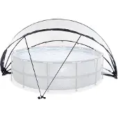Exit Zwembad Overkapping ECO ø550cm - Zwembad Dome - Universeel - Zwembad Accessoire - Weerbestendig