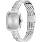 Calvin Klein Analoog horloge 'ADORE' zilver