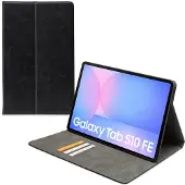 Mobilize Tablethoes geschikt voor Samsung Galaxy Tab S10 FE Hoes | Premium Folio Bookcase - Zwart