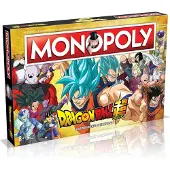 Winning Moves WM00250-ITA-6 bordspel Dragon Ball Z Super Edition Monopoly Familie