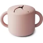 Mushie Snack Cup Blush