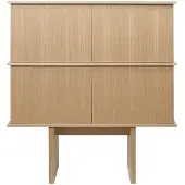 Ferm Living Stilt sideboard double 109x100 cm Natural oak