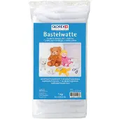 Glorex GmbH Bastelwatte weiss 1kg