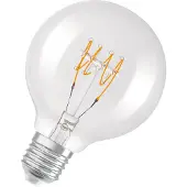Osram LED lamp E27 | Globe G80 | Vintage 1906 Spiral | Helder | 2700K | Dimbaar | 4.8W (40W)