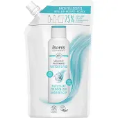Lavera Navulling verzorgende shampoo basis sensitiv Hydratatie & verzorging 500 ml