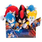 JAKKS Pacific Sonic Basic 3 Teddy 23 Cm Veelkleurig