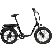 Villette Partout vouw-fatbike 10.4Ah 7sp 20 inch Glossy Black