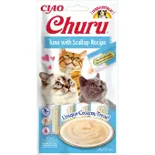 Ciao Kattensnack Churu Tonijn - Sint Jacobsschelp 60 gr