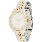 Liu Jo Analoog horloge 'Deluxe' goud / zilver / transparant / offwhite