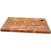 Point-Virgule snijplank teakhout 40 cm met ophanggat