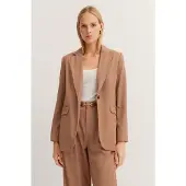 Bugatti Damen Blazer in elastische viscosemix