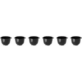 Mepal Margrethe mini schaal 25 ml 6-pack Zwart