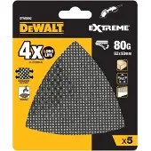DeWalt DTM3093-QZ Mesh Schuurgaas Delta 93 x 93 mm K120 5 stuks