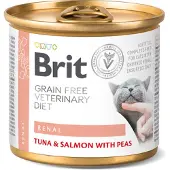 Brit Veterinary Diet Cat - Grain free - Renal - Blik