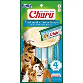Ciao Inaba Hondensnack Churu Kip - Kaas 67 gr